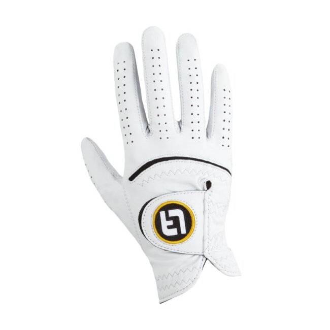 FootJoy StaSof premium leren golfhandschoen wit