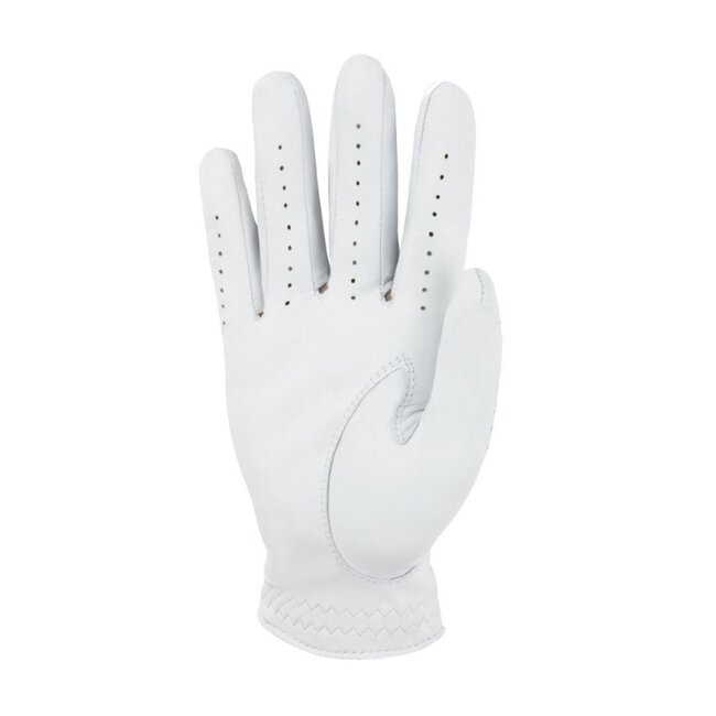 FootJoy StaSof premium leren golfhandschoen wit