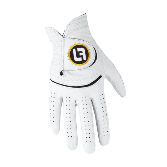 FootJoy StaSof premium leren golfhandschoen wit