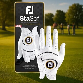 Footjoy Footjoy StaSof golfhandschoen wit