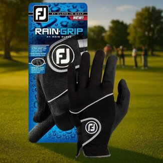 Footjoy FootJoy Raingrip golfhandschoen zwart