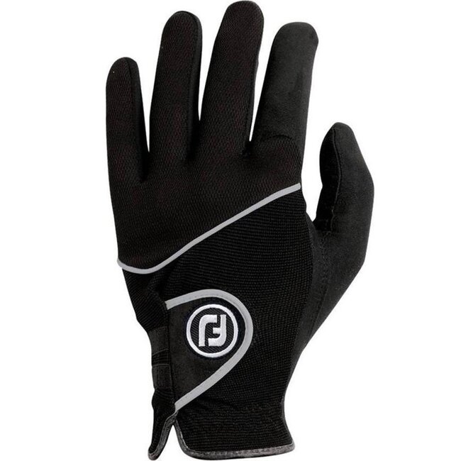 FootJoy RainGrip regenhandschoen zwart voor nat weer