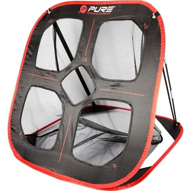 Golf chiptraining giftset met chipnet oefenmat en griptrainer