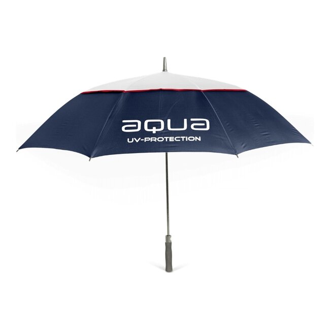BIG MAX Aqua UV Golfparaplu Blauw Wit met UV 50+ Bescherming