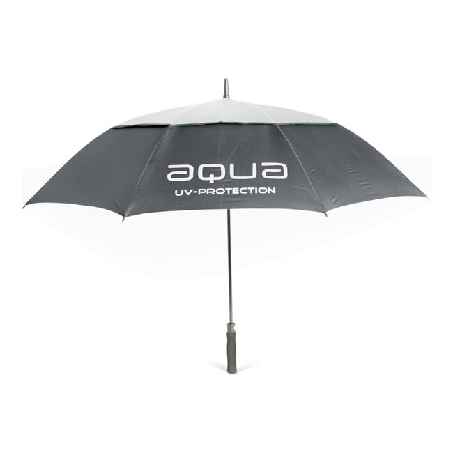 BIG MAX Aqua UV Golfparaplu Grijs Wit met UV 50+ Bescherming