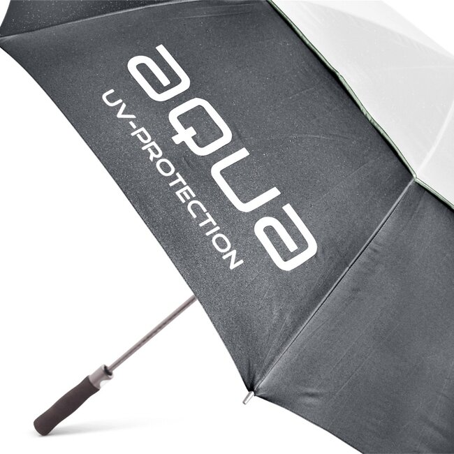 BIG MAX Aqua UV Golfparaplu Grijs Wit met UV 50+ Bescherming