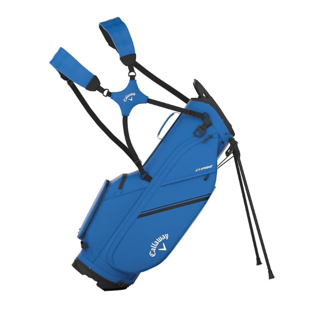 Callaway Chase Stand Bag Royal blauwe lichtgewicht golftas