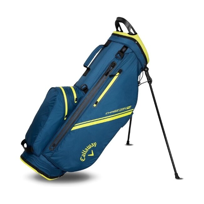 Callaway Chase Dry waterdichte standbag navy geel