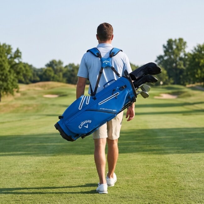 Callaway Chase Dry waterdichte standbag Royal blauw