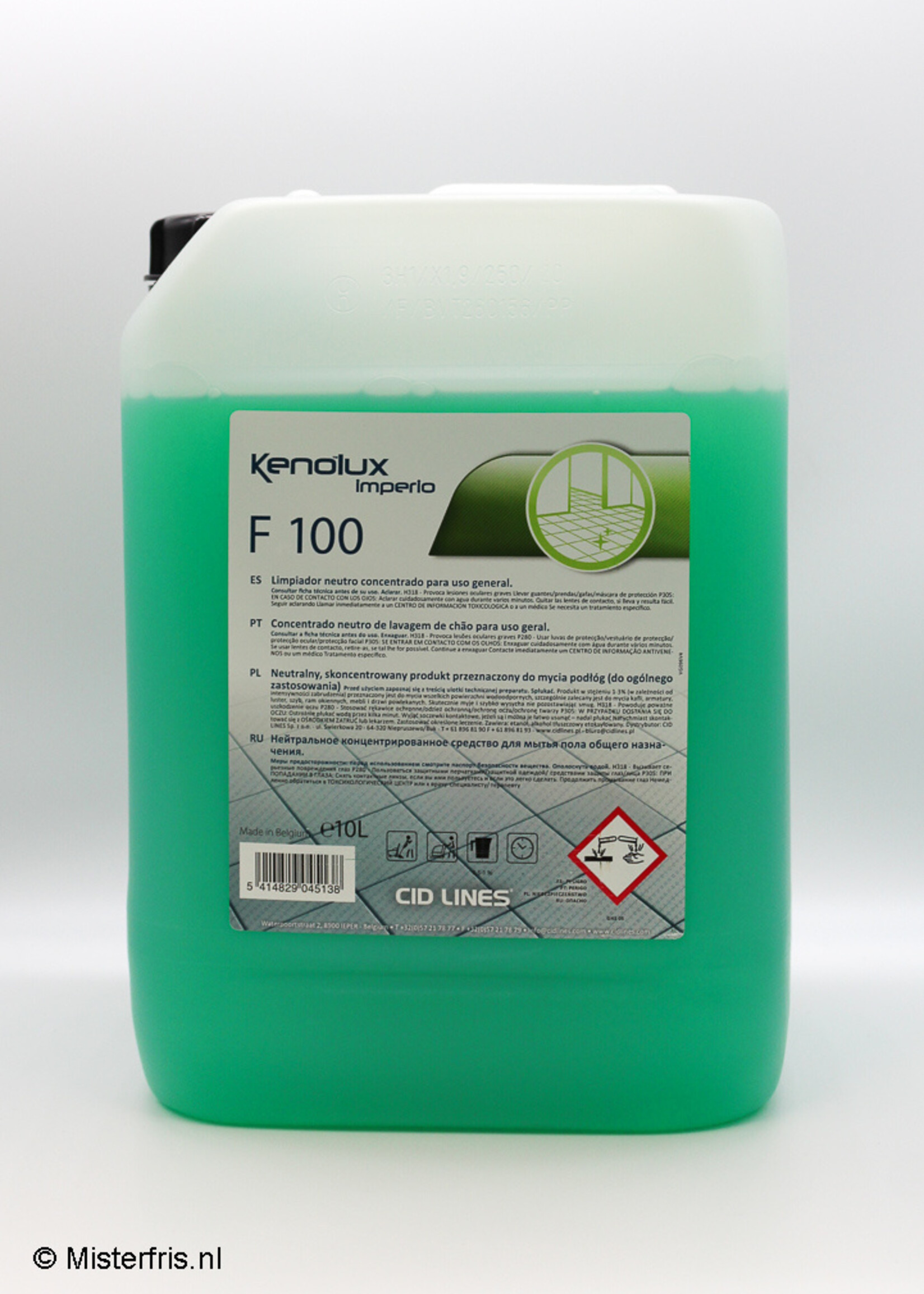 Cidlines Kenolux Kenolux F100 Vloerreiniger 10 Liter