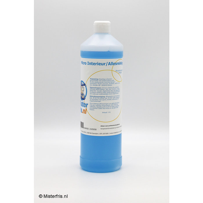 Misterfris MF Micro Interieurreiniger 1 Liter