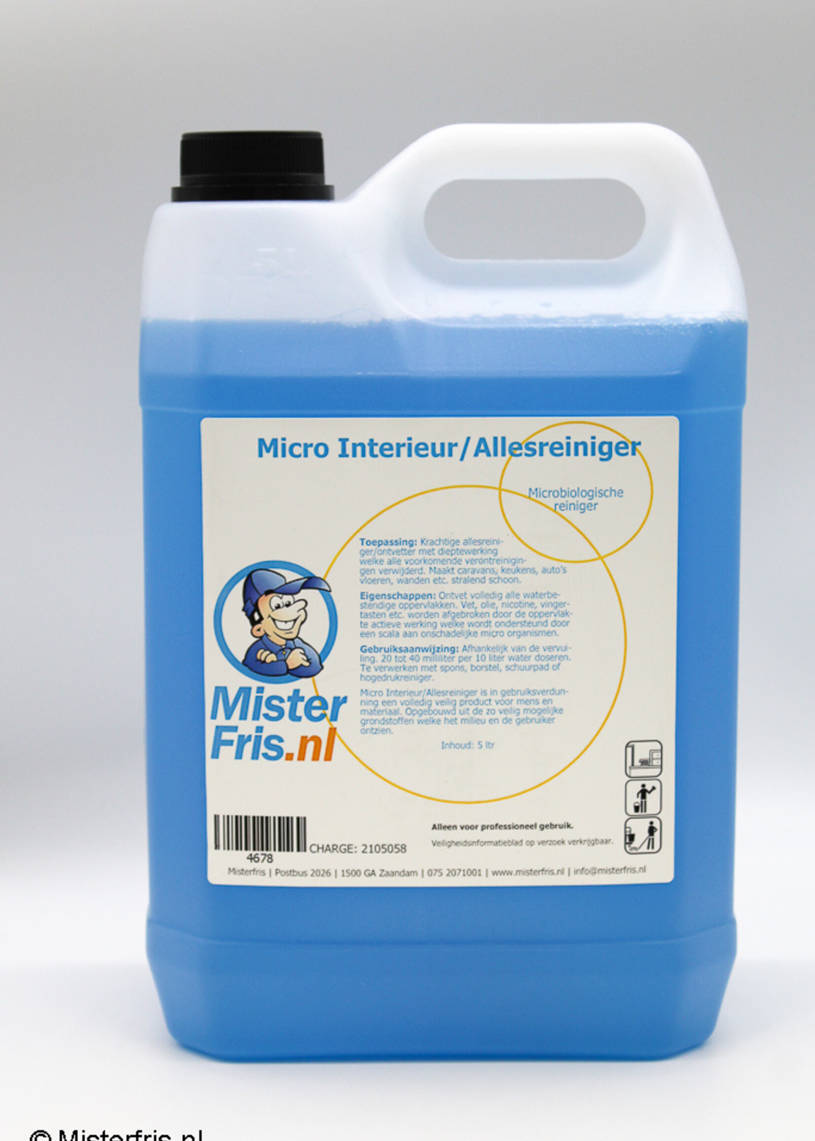 Misterfris MF Micro Interieurreiniger 5 Liter