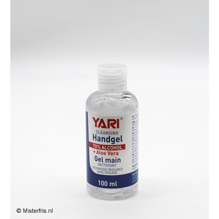 Yari Yari Cleansing handgel 70% alcohol 24 x 100 ml