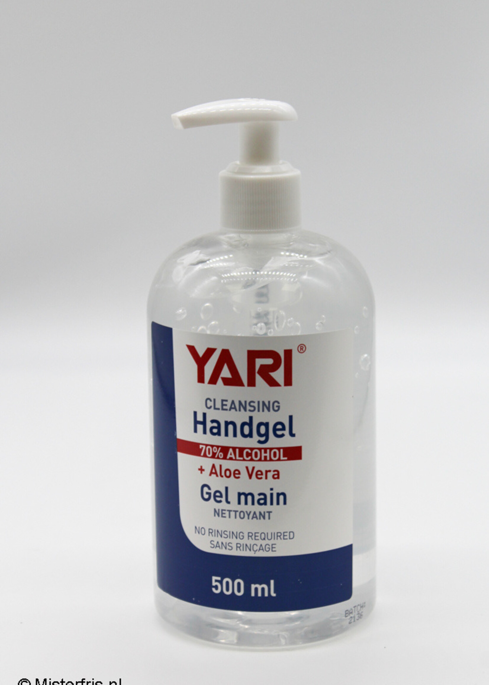 Yari Yari Cleansing handgel 70% alcohol 12 x 500 ml