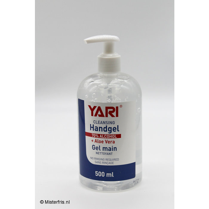 Yari Yari Cleansing handgel 70% alcohol 12 x 500 ml