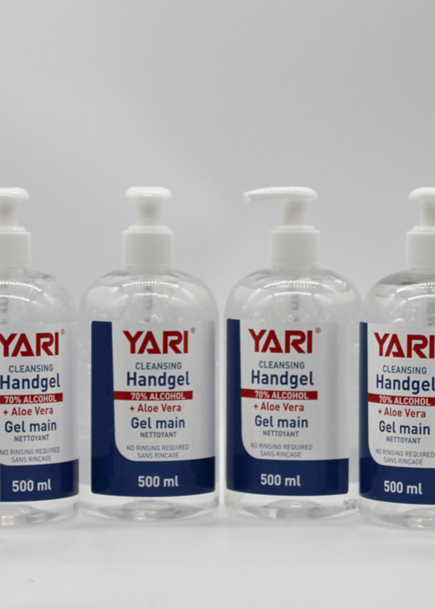 Yari Yari Cleansing handgel 70% alcohol 12 x 500 ml
