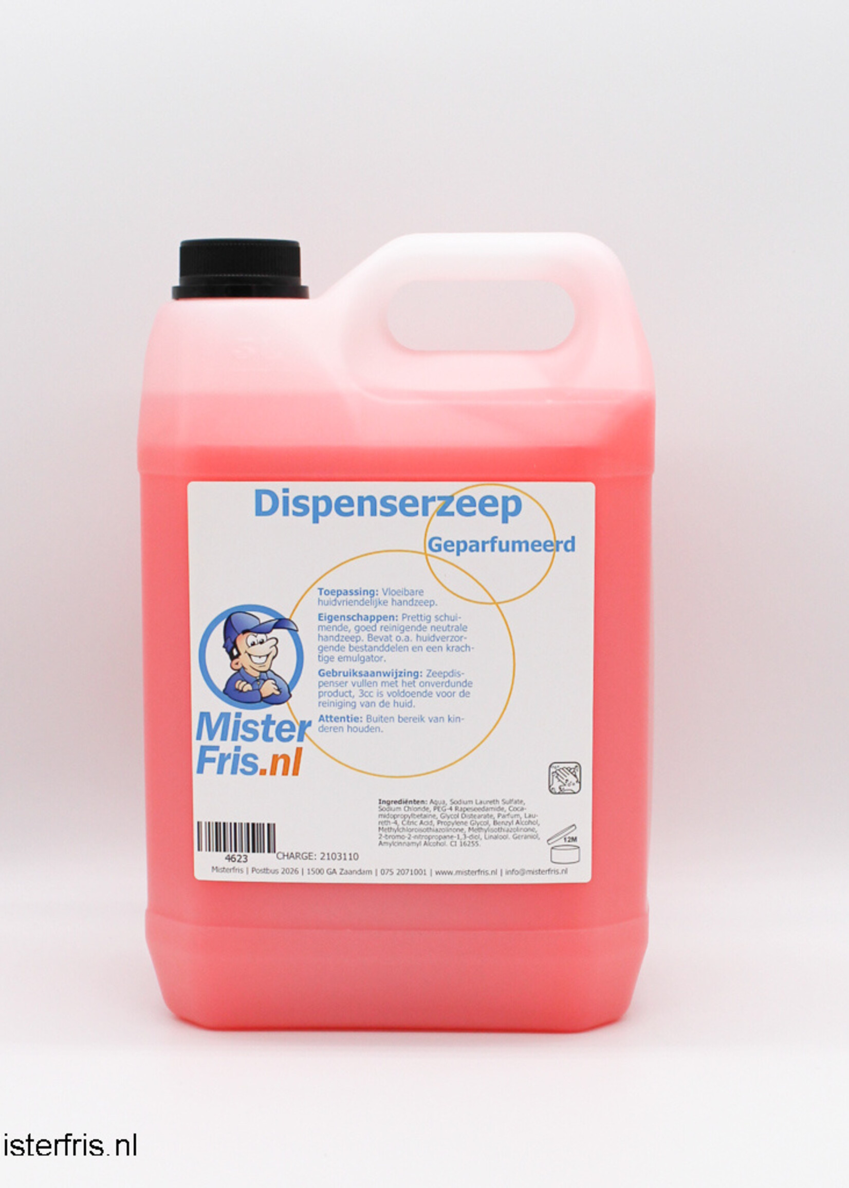 Misterfris MF Geparfumeerde Handzeep 5 liter