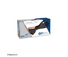 Eurogloves Eurogloves Handschoenen Soft-Nitrile Zwart XL