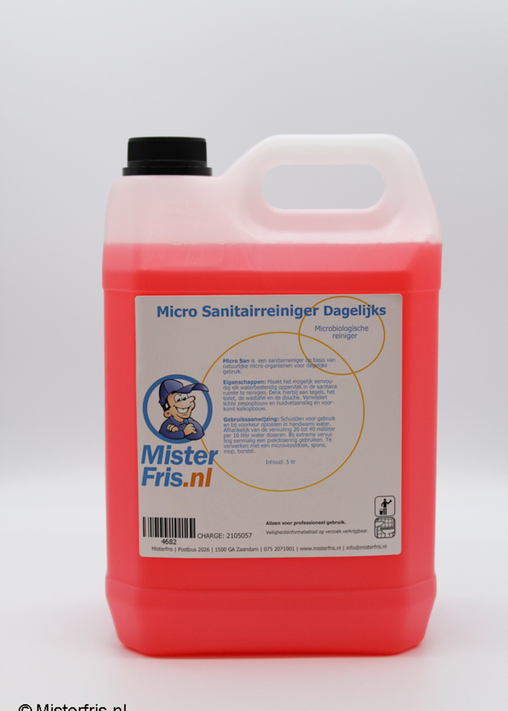 Misterfris MF Micro Santairreiniger dagelijks 5 Liter