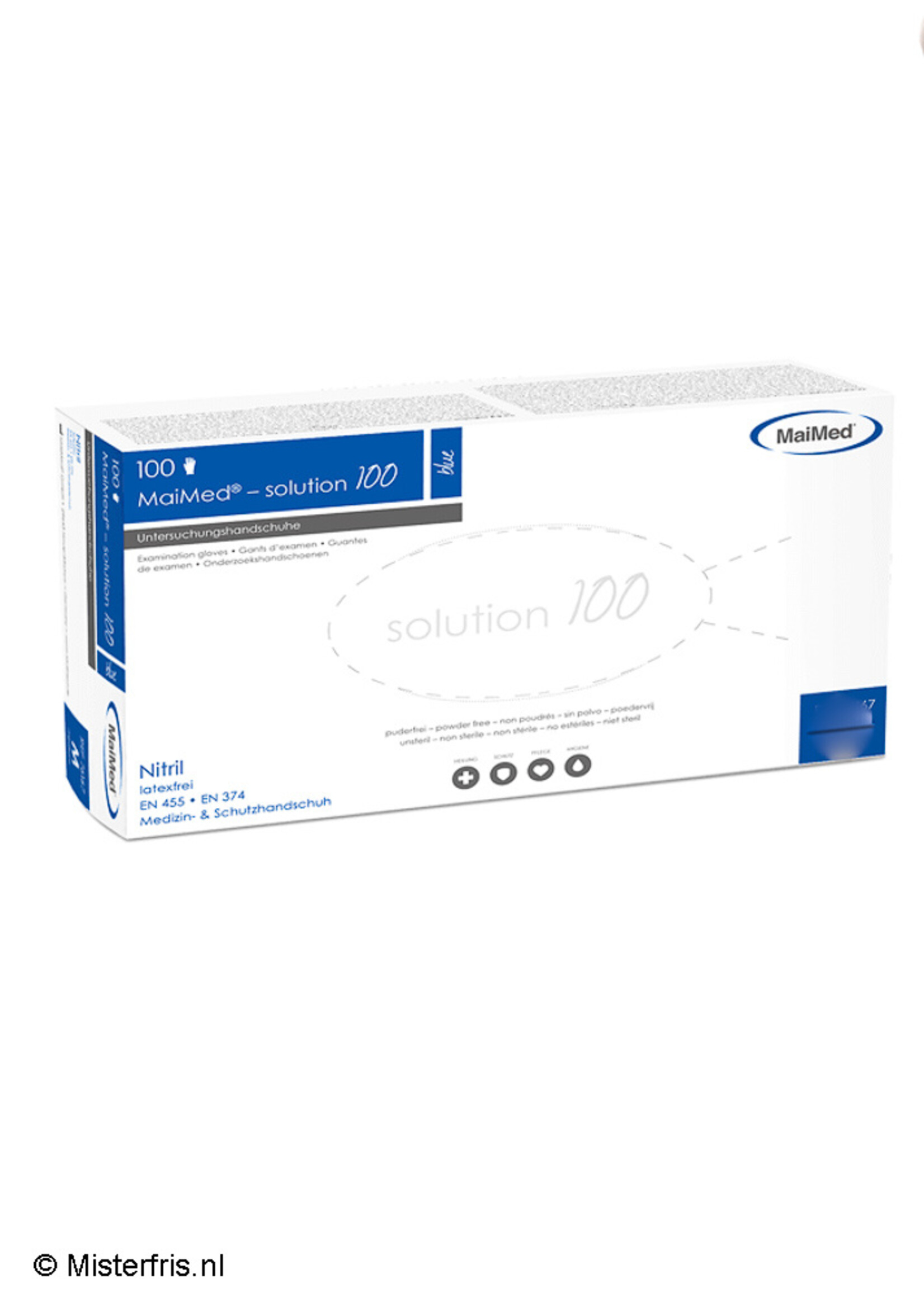 MaiMed MaiMed Handschoenen Soft-Nitrile Blauw XL