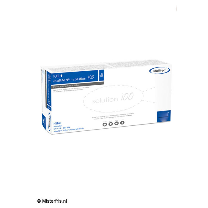 MaiMed MaiMed Handschoenen Soft-Nitrile Blauw L