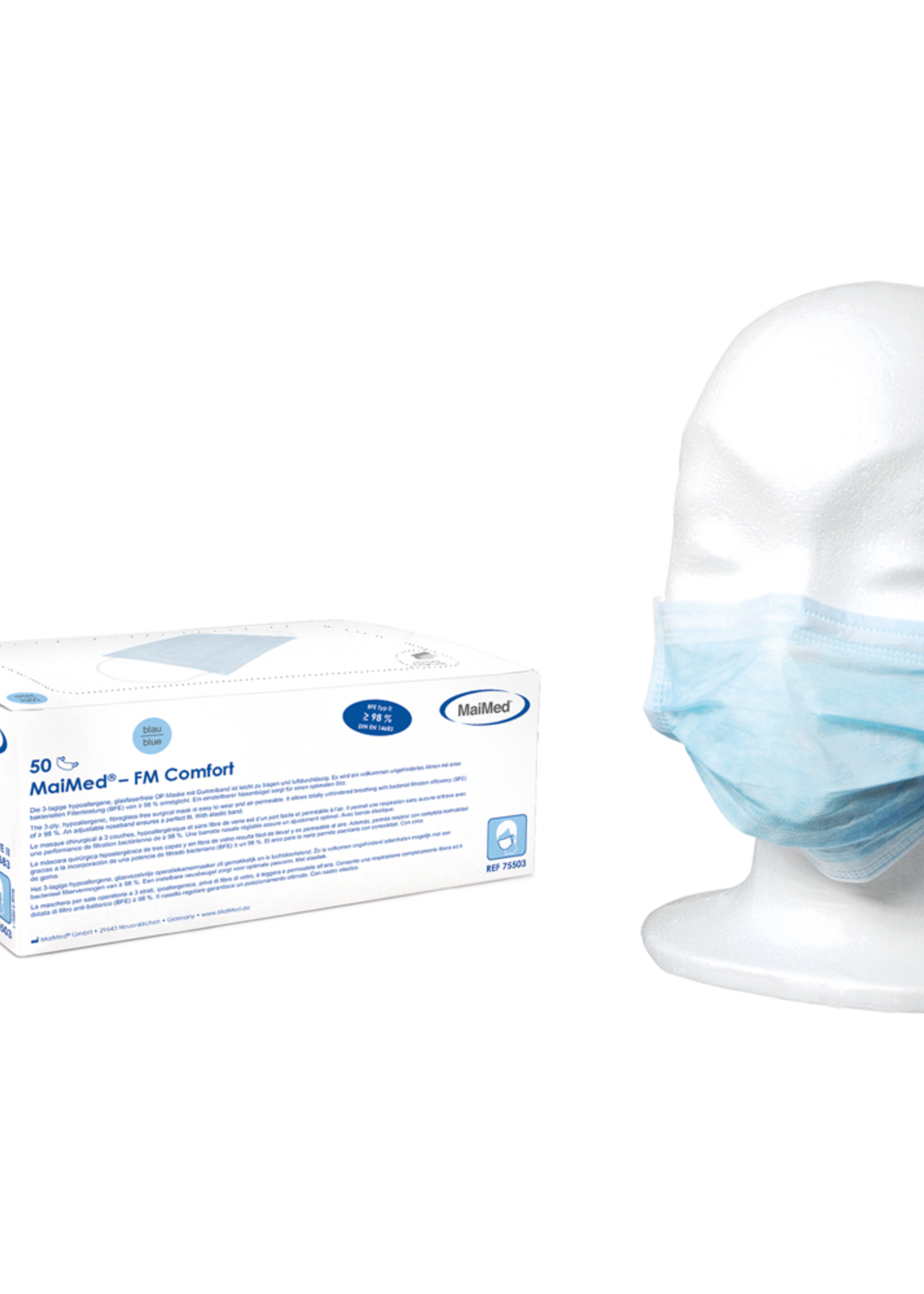MaiMed MaiMed Medisch Type II - EN 14683 Blauw