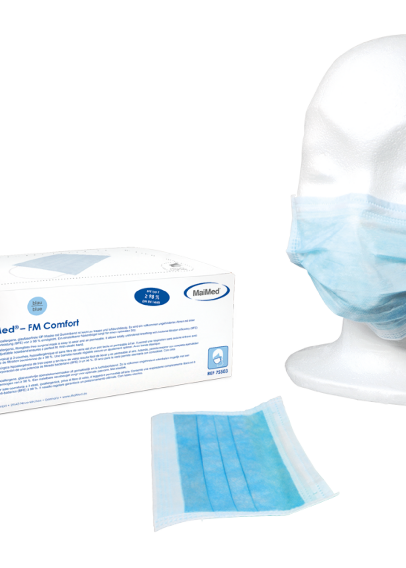 MaiMed MaiMed Medisch Type II - EN 14683 Blauw