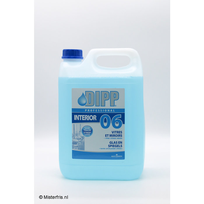 Dipp Professional DIPP 06 Glas en Interieurreiniger 5 Liter
