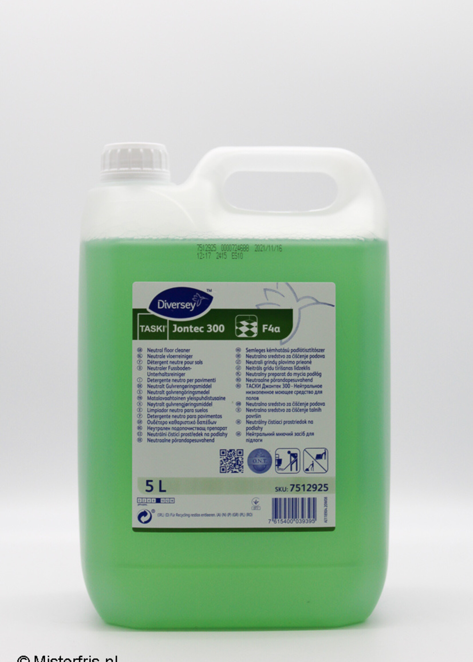 Diversey Taski Jontec 300 F4a 5 Liter