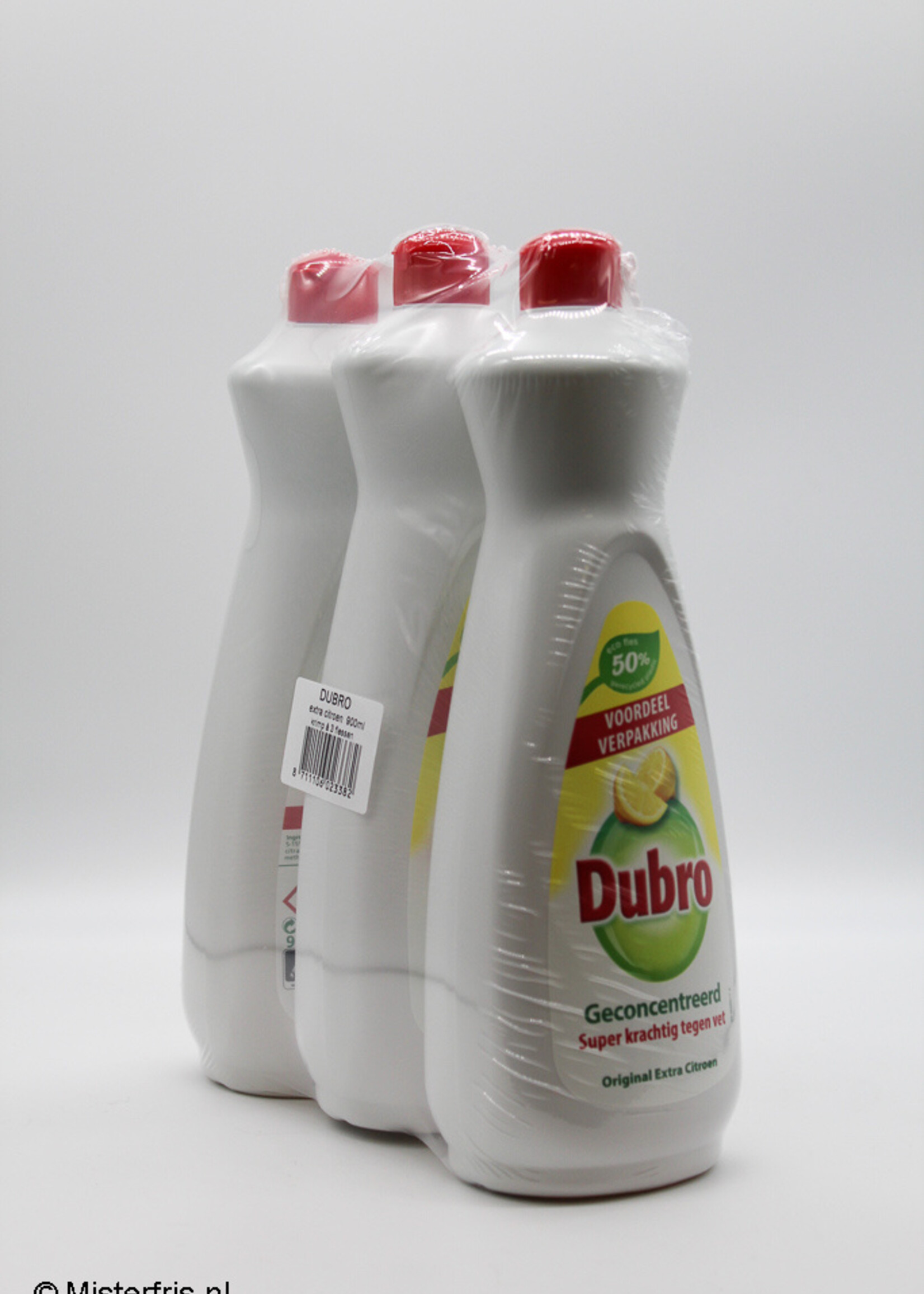Dubro DUBRO Afwasmiddel Extra Citroen 3 x 900 ml