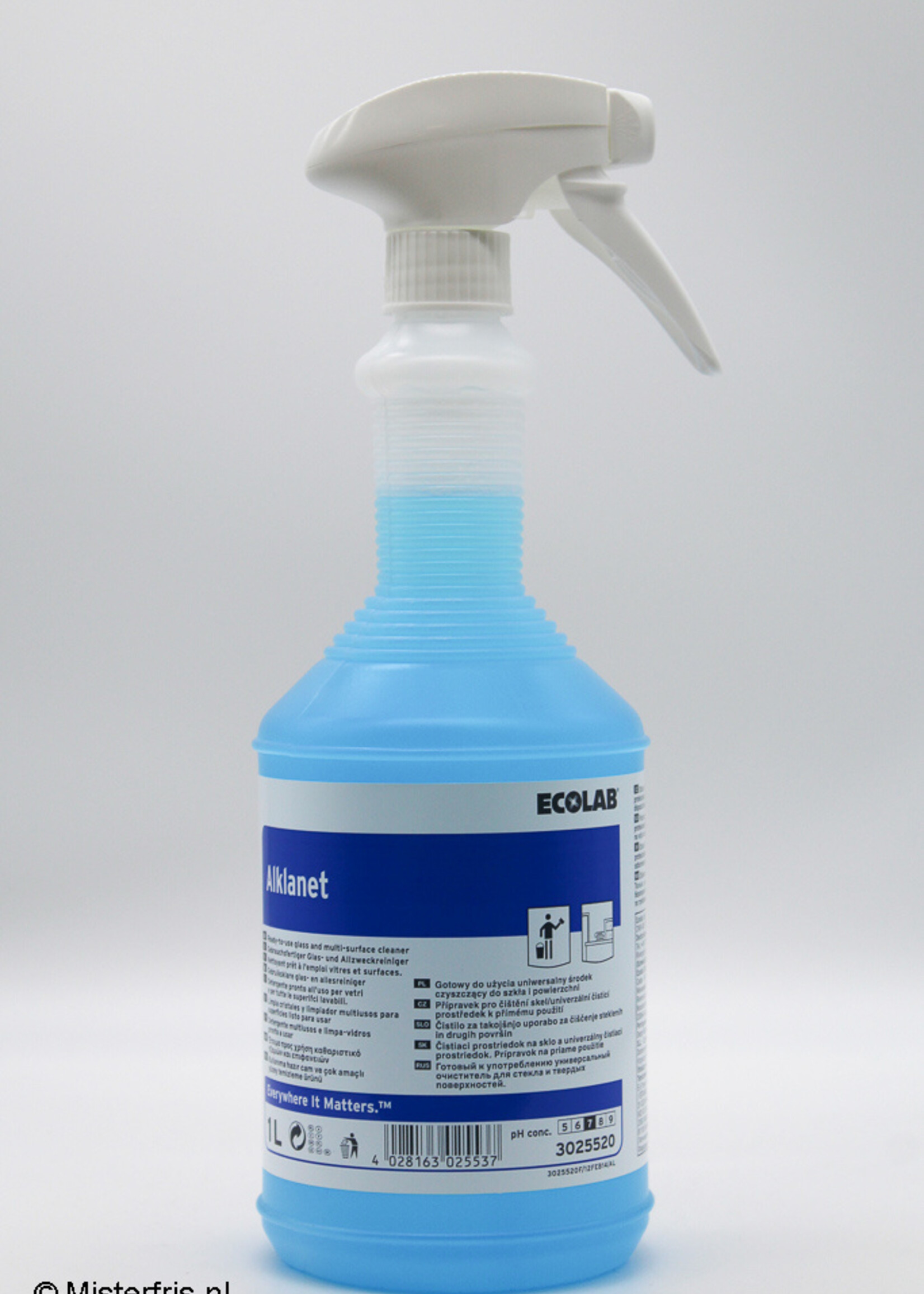 ECOLAB Glas en Interieurreiniger Alklanet