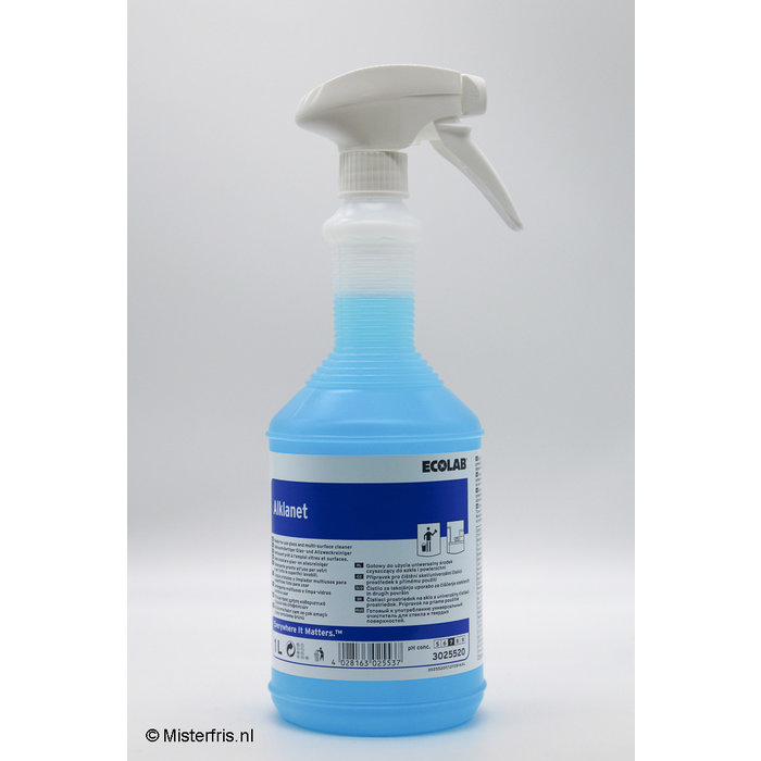 ECOLAB Glas en Interieurreiniger Alklanet
