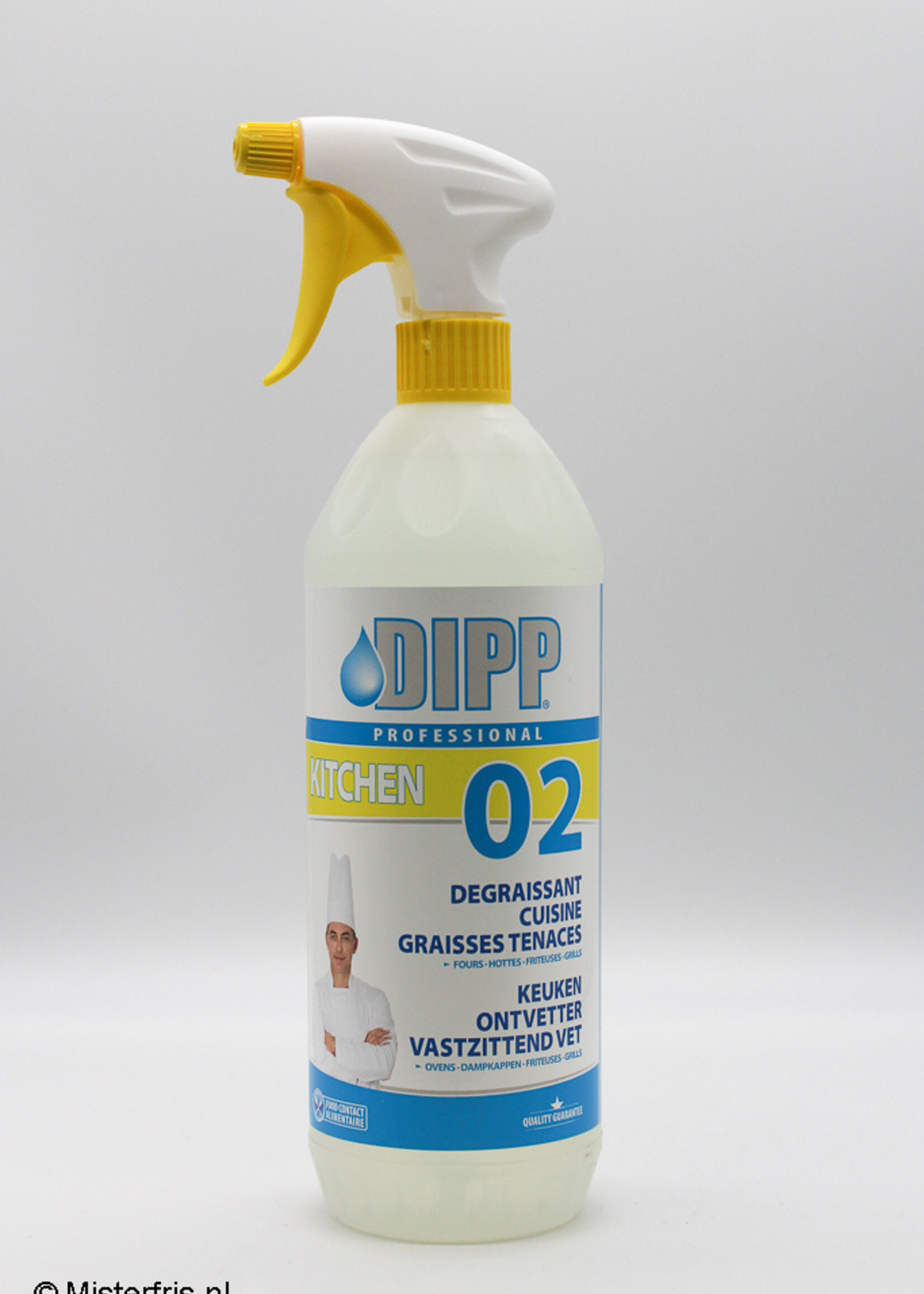 Dipp Professional DIPP 02 Keukenontvetter Spray 1 Liter