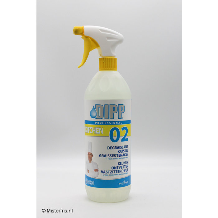Dipp Professional DIPP 02 Keukenontvetter Spray 1 Liter