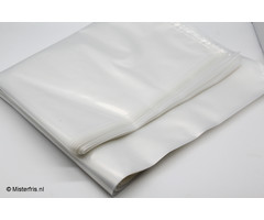 Puinzakken 60x80 cm - T150 dik transparant