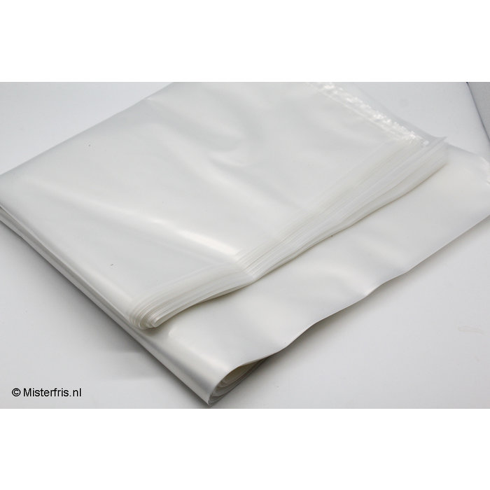 Puinzakken 60x80 cm - T150 dik transparant