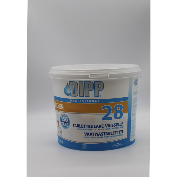 Dipp Professional Dipp 28 Vaatwastabletten 150 stuks
