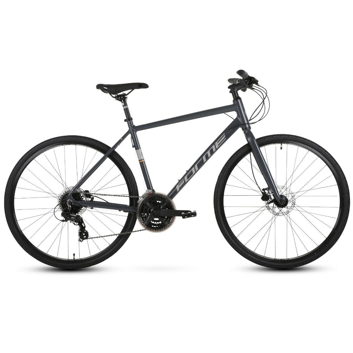 Forme Winster 1 2021 Gents 700c Hybrid Sport Bike Grey Thame Cycles