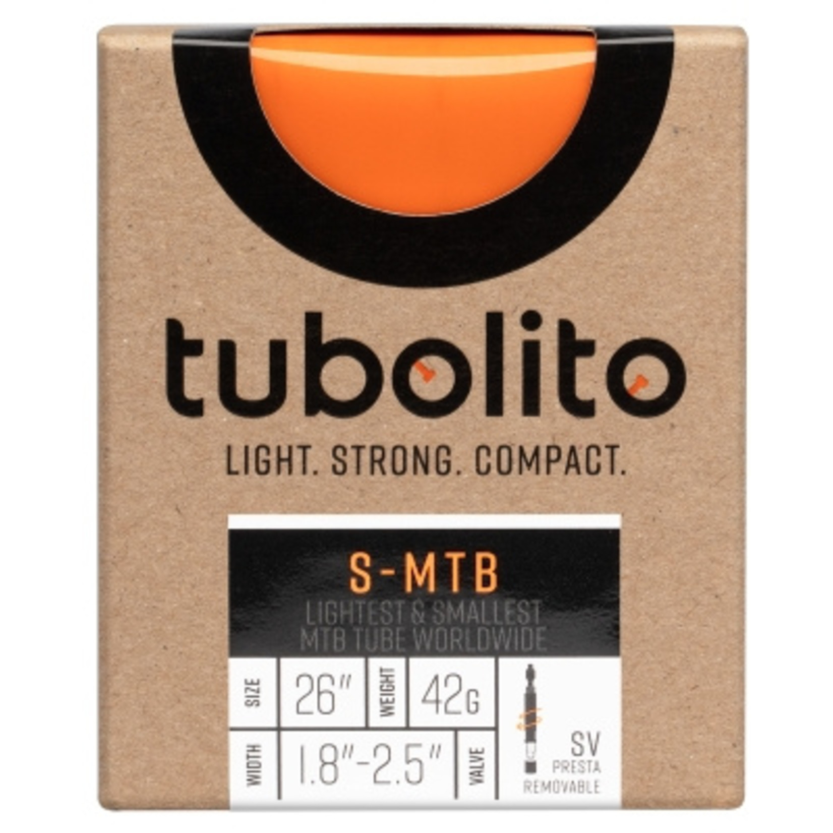 Tubolito Tubolito MTB Neon Orange / 26"x1.80-2.40" / Presta