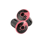 Lizard Skins Lizard Skins - Packaged DSP Bar Tape Plugs Pair - Neon Pink