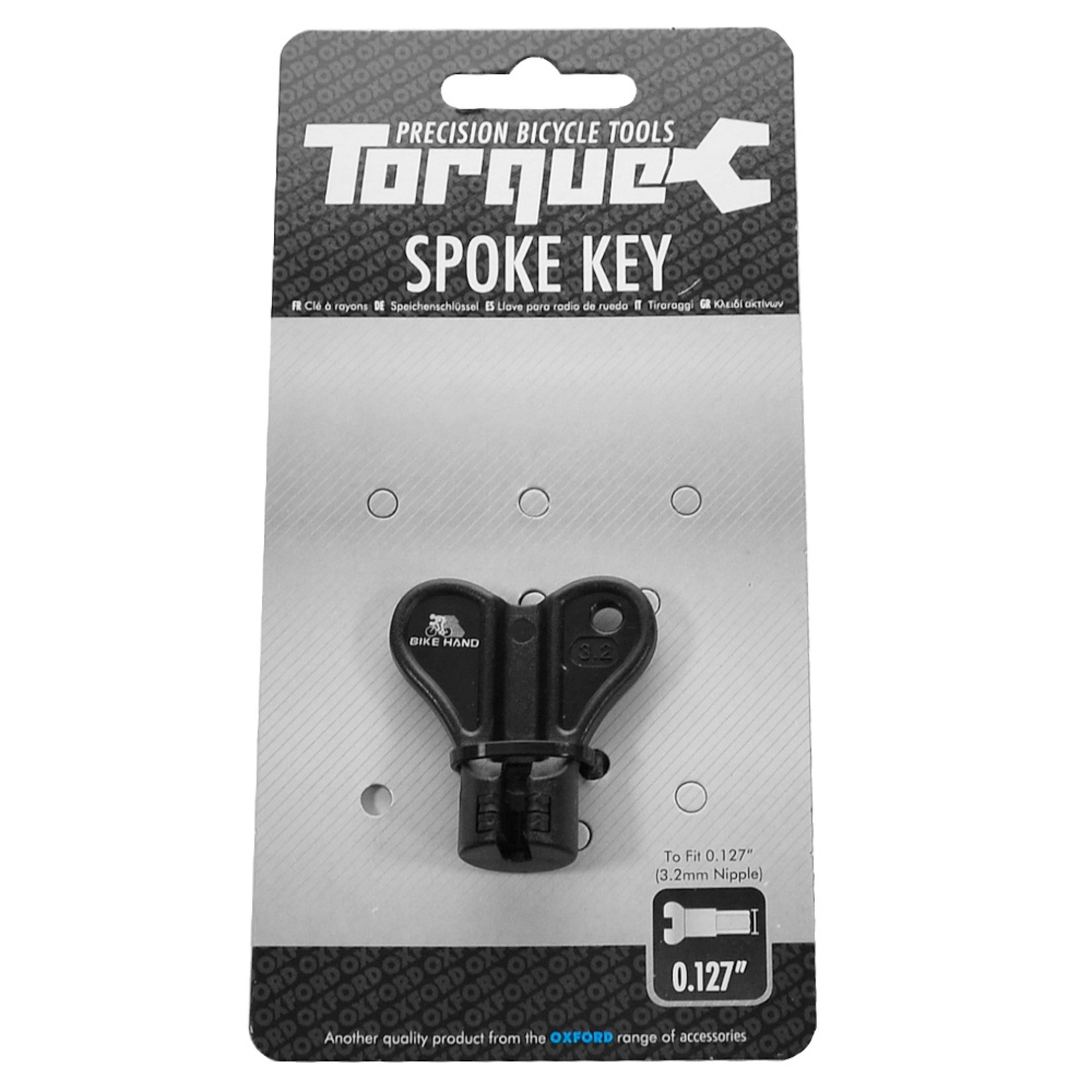 Oxford Torque Spoke Key 3.2mm Black