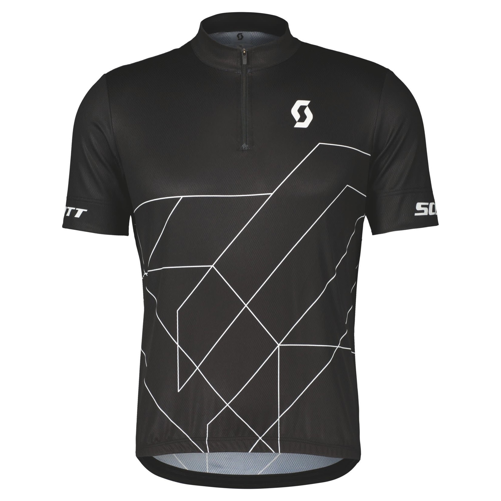 Scott Scott RC Team 20 Short-Sleeve Men's Shirt Black/White