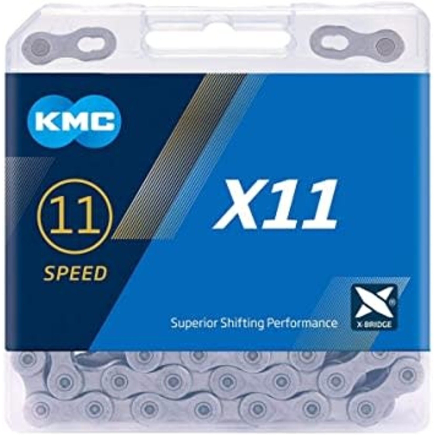 KMC KMC X11 11 Speed Chain 114 Link Grey