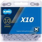 KMC KMC X10 114 Link 10 Speed Chain Silver/Black