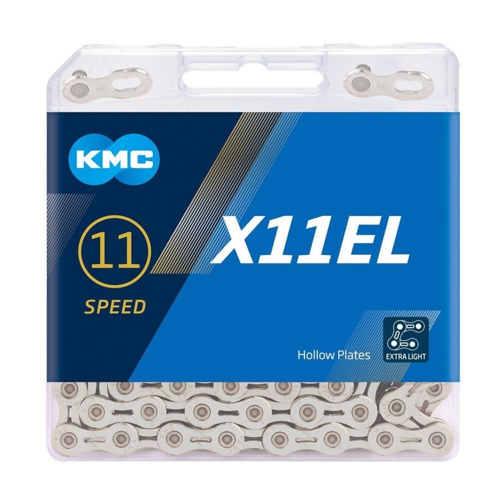 KMC KMC X11 EL 11 Speed Chain 118 Link Chain Silver