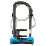 Oxford Shackle 14 DUO U-Lock 320mm x 177mm Blue