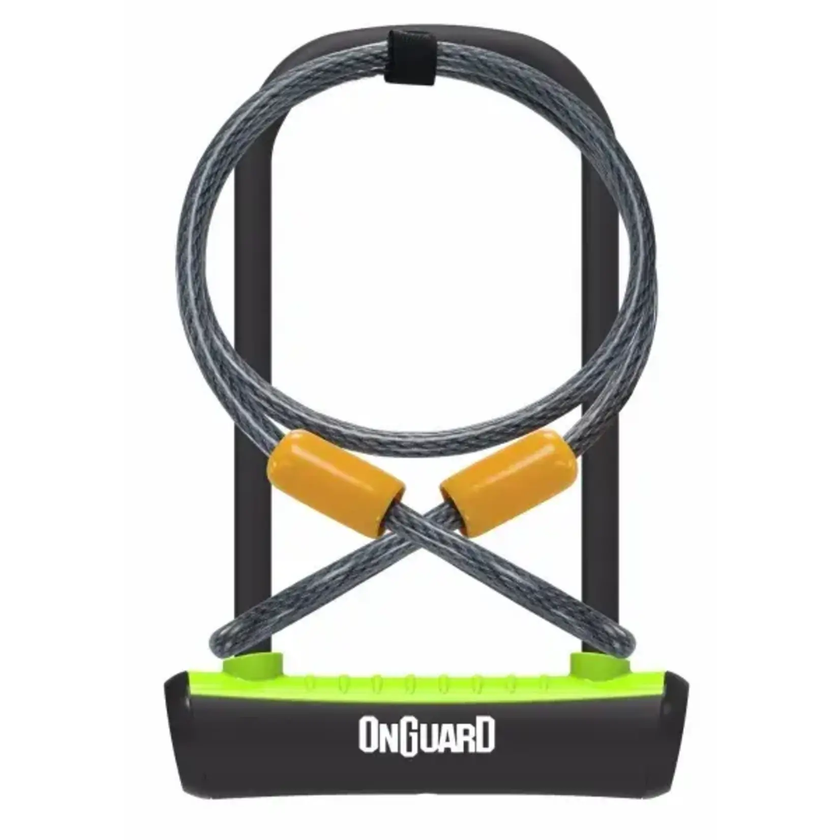 OnGuard OnGuard Neon U-Lock + Extender Cable Green 115 x 230 x 11mm