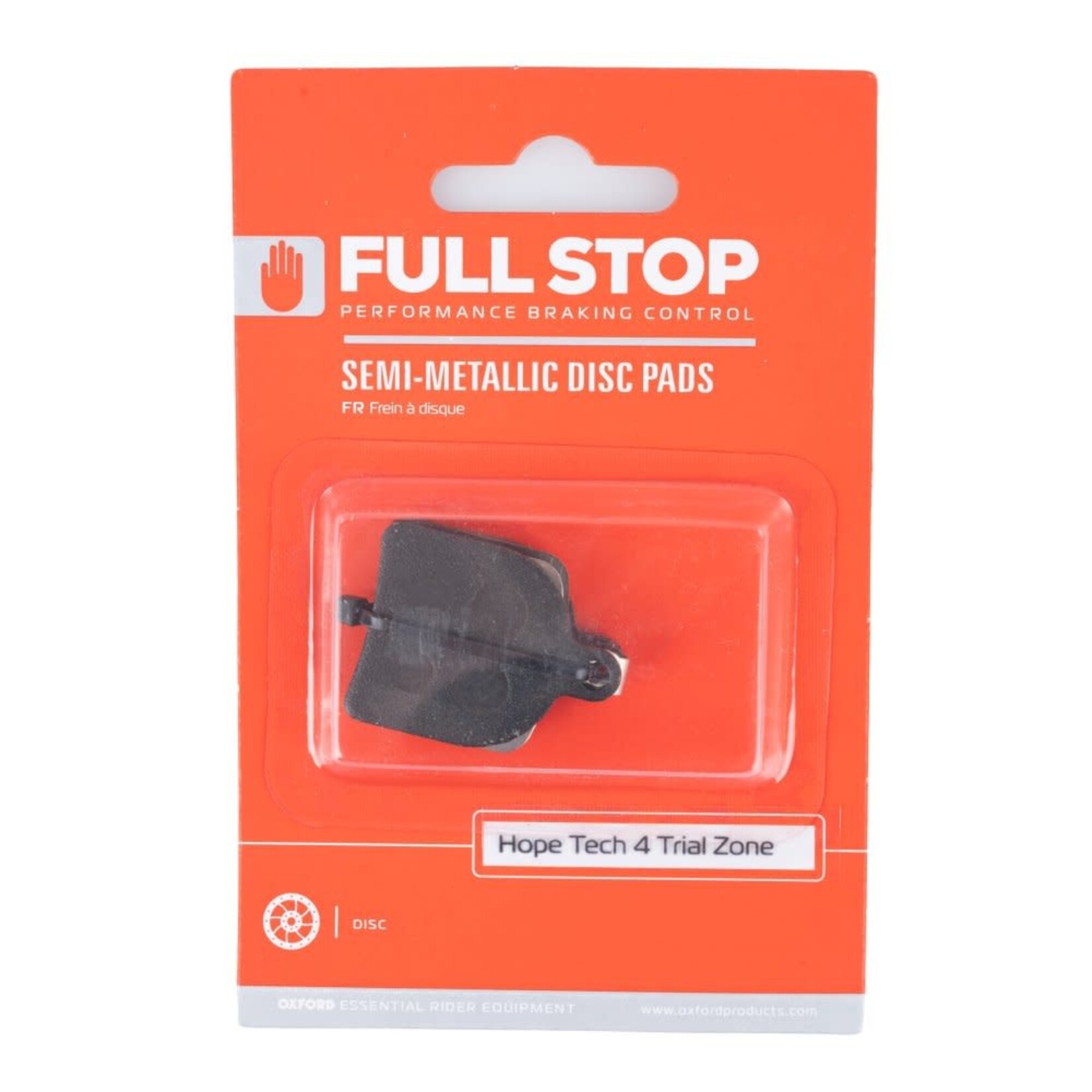 fullstop Fullstop Hope Tech 4 Trial Zone Semi-Metallic Disc Pads
