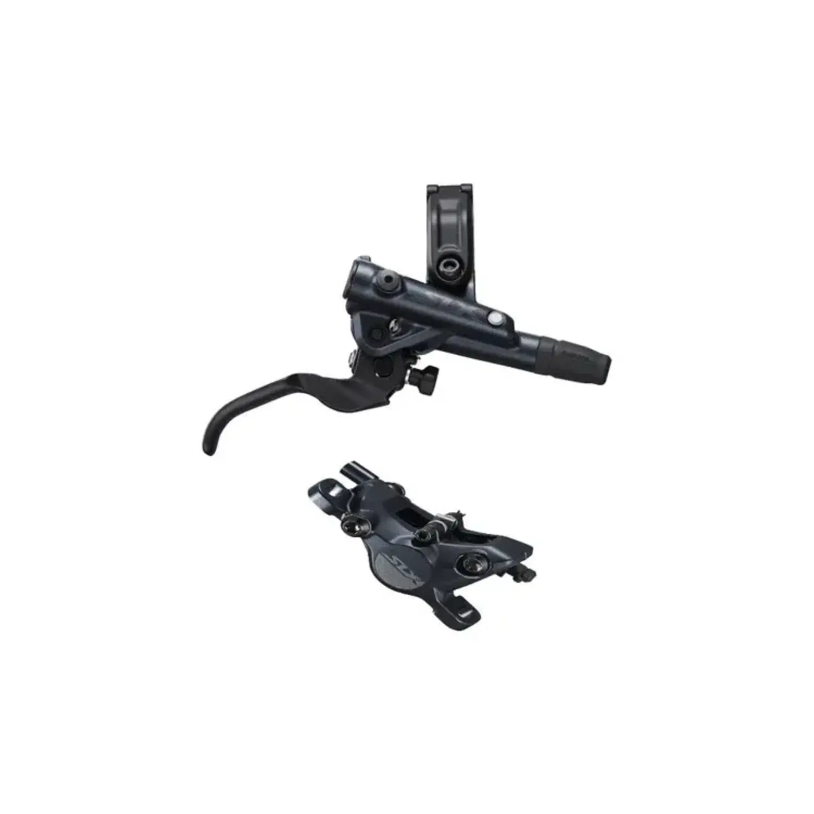 Shimano SLX Shimano BR-M7100/BL-M7100 SLX bled brake lever/post mount calliper, front right