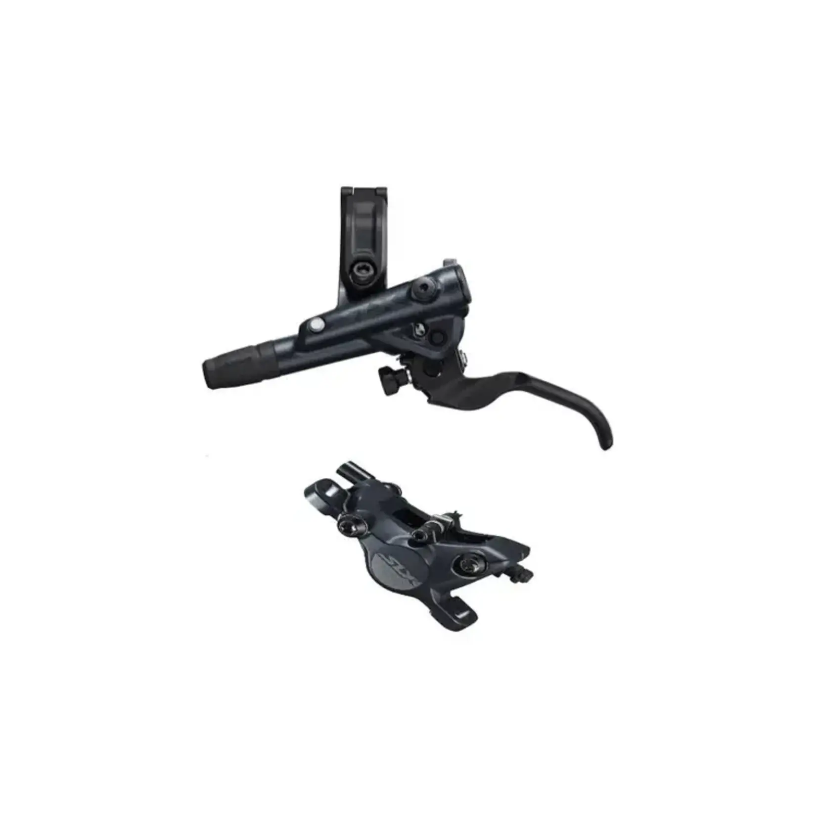 Shimano SLX Shimano BR-M7100/BL-M7100 SLX bled brake lever/post mount calliper, rear left